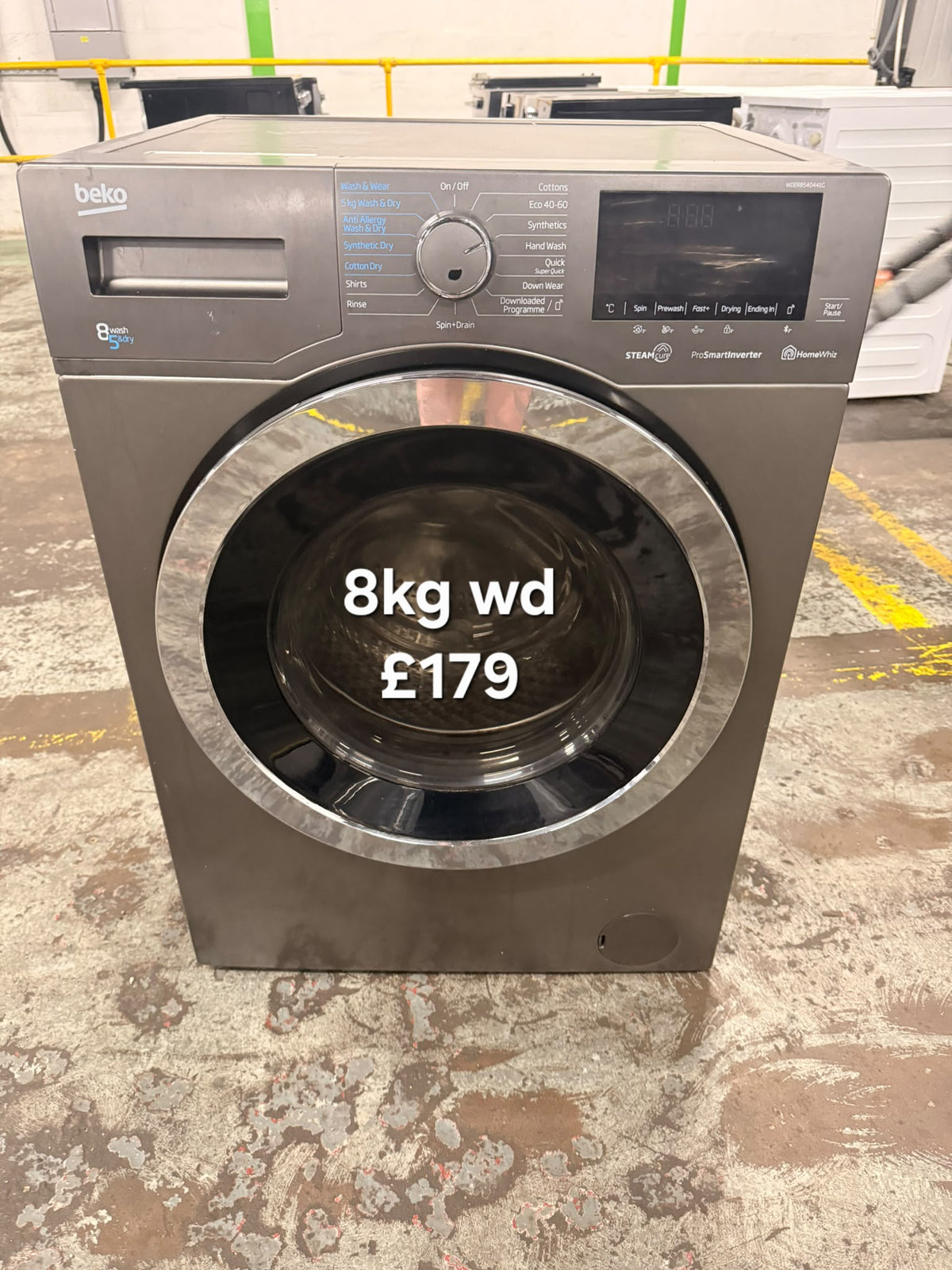 Beko 8kg Washer Dryer Refurbished | 120 Day Warranty | Free Delivery