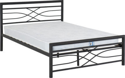 Kelly 5' Bed
Black