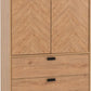 Leon 2 Door 2 Drawer Cabinet
Medium Oak Effect