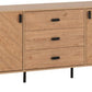 Leon 2 Door 3 Drawer Sideboard
Medium Oak Effect