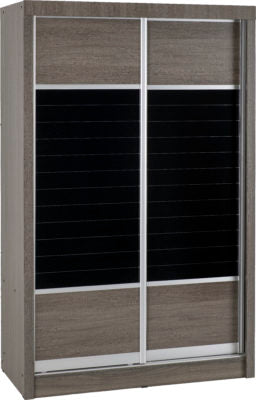 Lisbon 2 Door Sliding Wardrobe
Black Wood Grain