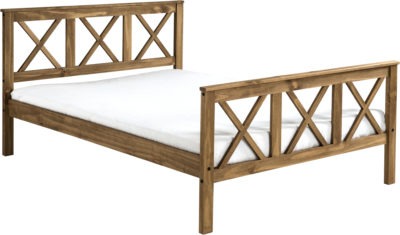 Salvador 4'6" Bed High Foot End
Distressed Waxed Pine