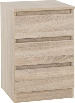 Malvern 3 Drawer Bedside
Sonoma Oak Effect