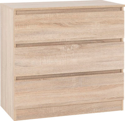 Malvern 3 Drawer Chest
Sonoma Oak Effect