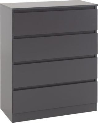 Malvern 4 Drawer Chest
Grey