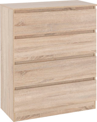 Malvern 4 Drawer Chest
Sonoma Oak Effect