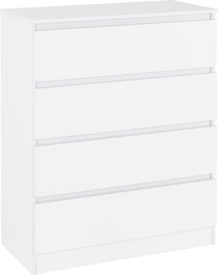 Malvern 4 Drawer Chest
White