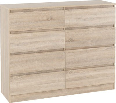 Malvern 8 Drawer Chest
Sonoma Oak Effect