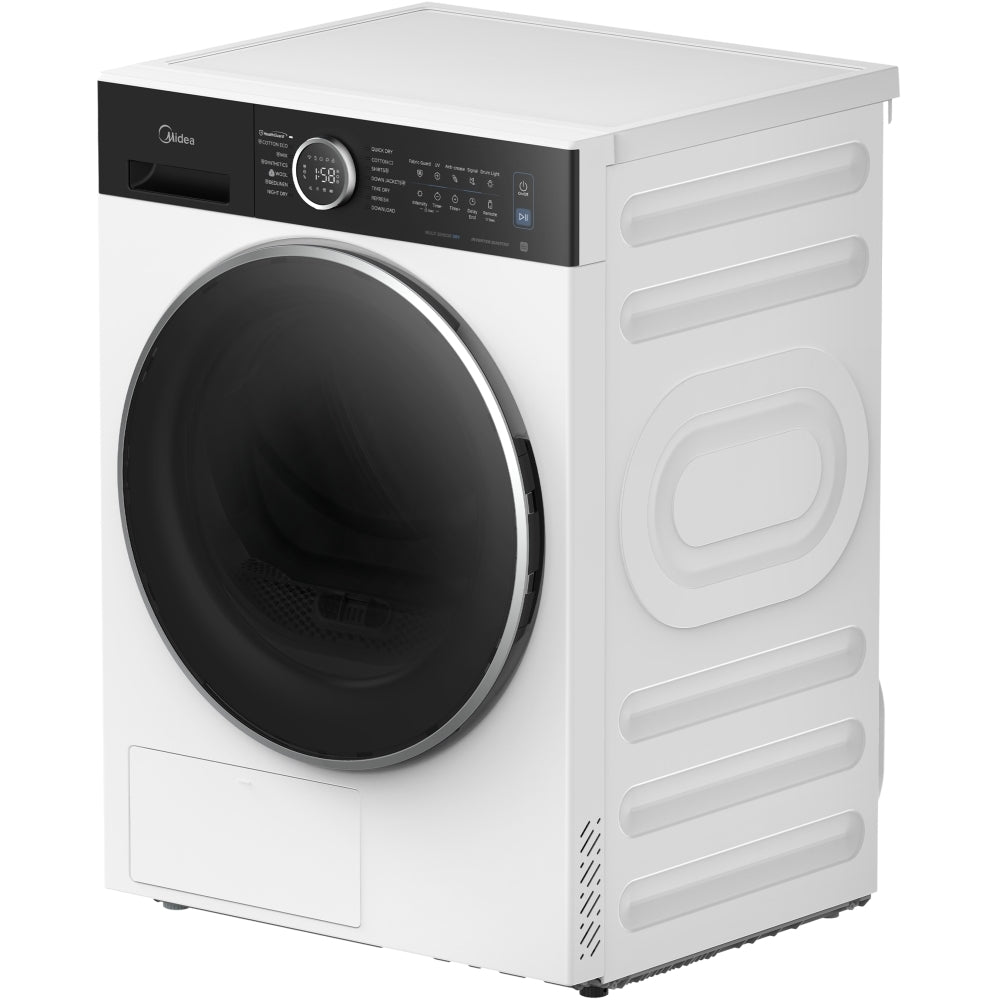 Midea MD205H80WBC/W-UK
Heat Pump Tumble Dryer, 8kg, White, A+++ Rated