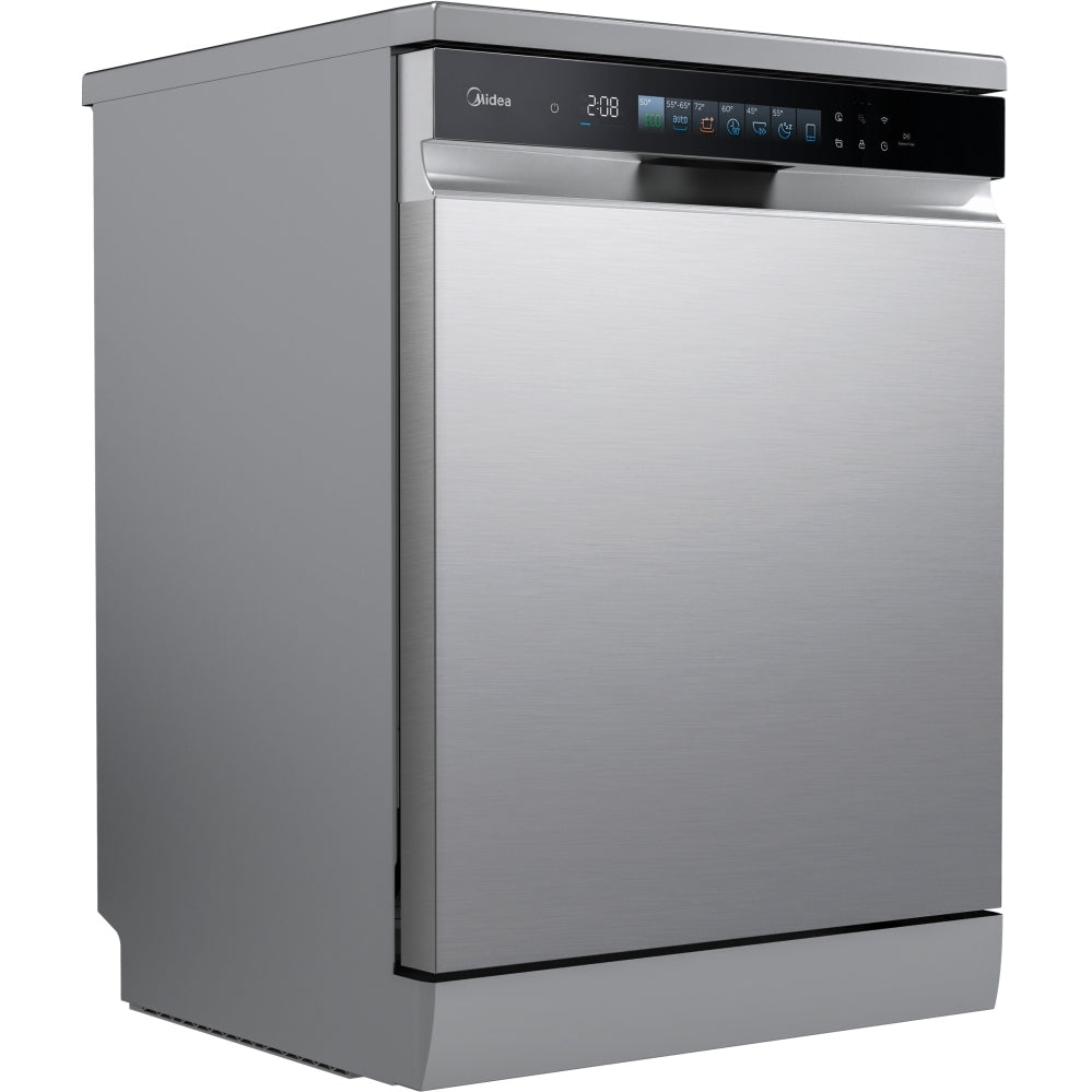 Midea MDWEF1433G(SS)-WG-UK
Dishwasher, 14 Place Settings, Stainless Steel, B Rated