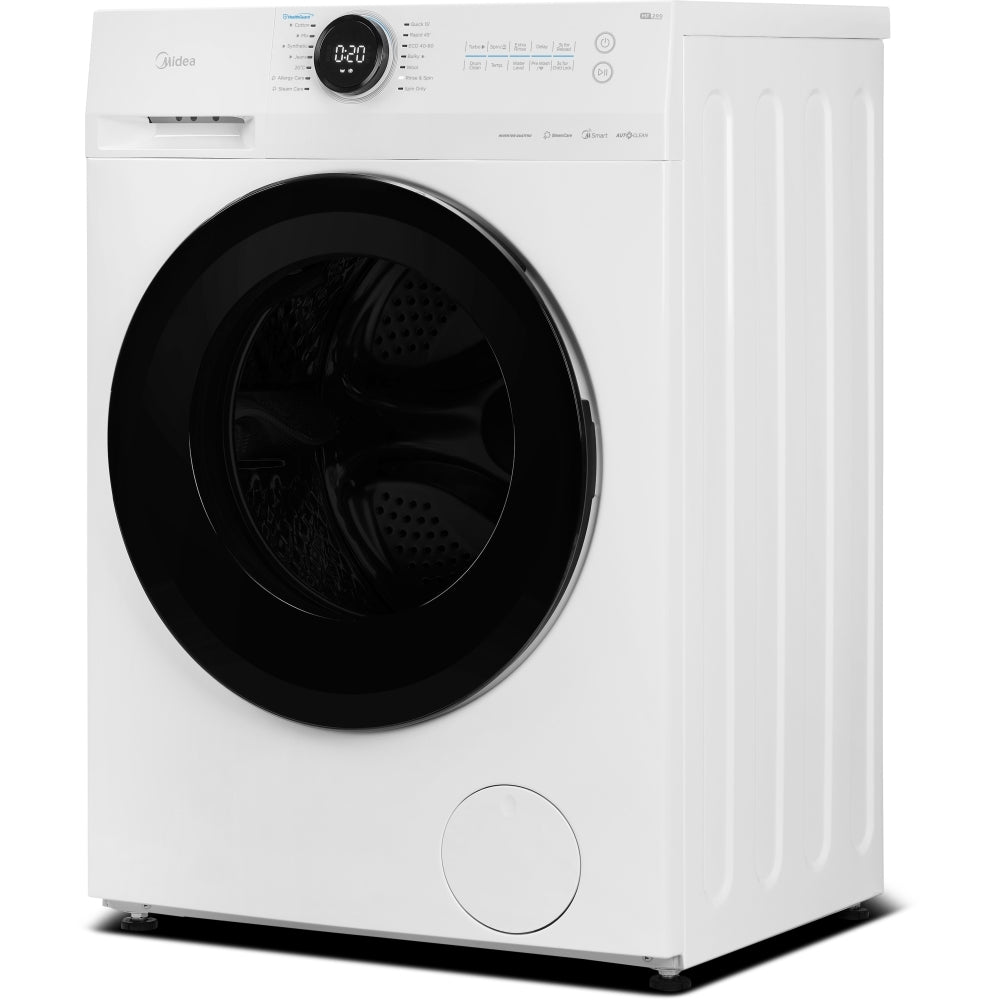 Midea MF20EW80WB
Washing Machine, 8kg, 1400 Spin, White, A Rated