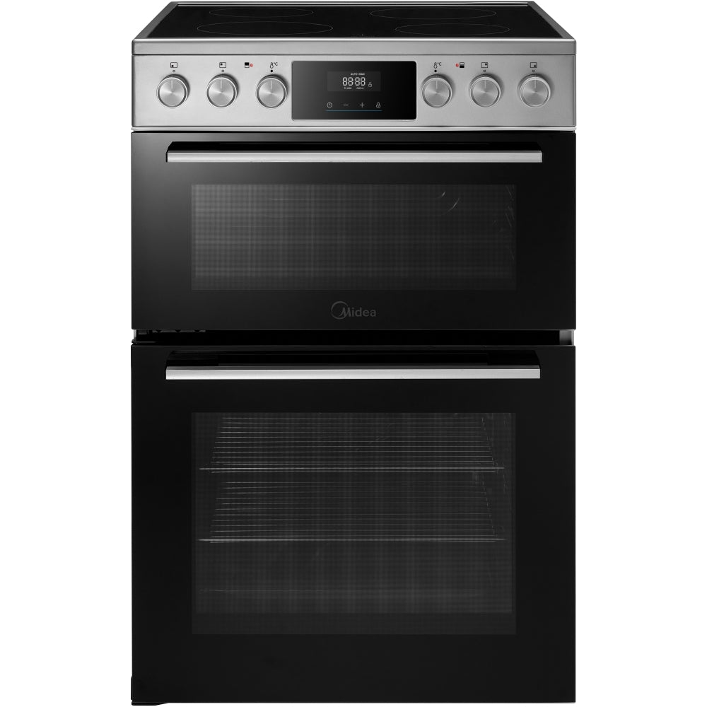 Midea MFO24EME4R118-SS
Ceramic Electric Cooker with Double Oven, Stainless Steel, A Rated