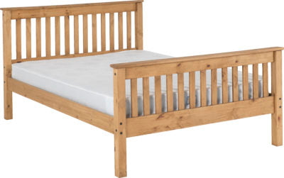 Monaco 5' Bed High Foot End
Distressed Waxed Pine