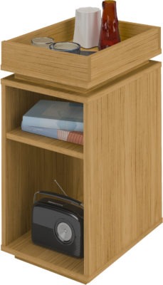 Naples Storage Side Table
Oak Effect