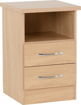 Nevada 2 Drawer Bedside
Sonoma Oak Effect