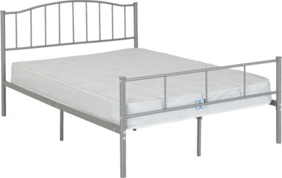 Newton 4'6" Bed
Silver
