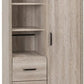 Oliver 1 Door 3 Drawer Open Shelf Wardrobe
Light Oak Effect