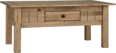 Panama 1 Drawer Coffee Table
Natural Wax