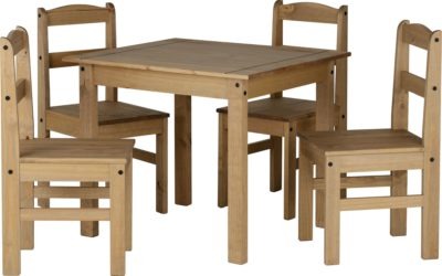 Panama Dining Set
Natural Wax