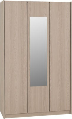 Paris 3 Door Mirrored Wardrobe
Smoked Ash Effect