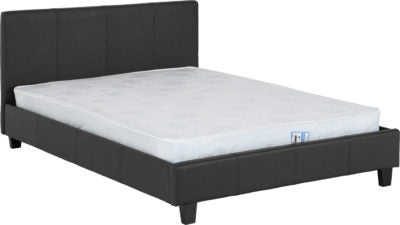 Prado 5' Bed
Black Faux Leather