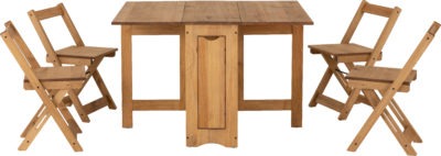Santos Butterfly Dining Set
Natural Wax