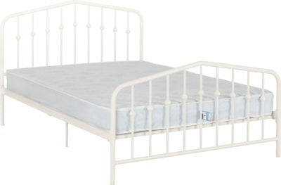 York 5' Bed
White