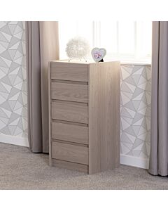 Paris 5 Drawer Chest