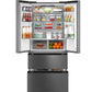 Midea MDRF692FIE46 Freestanding Fridge Freezer, No Frost, 516L, 347L Fridge+169L Freezer with LED Light