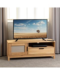 Corona Rattan 1 Door 1 Drawer TV Unit