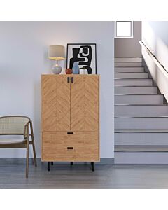 Leon 2 Door 2 Drawer Cabinet