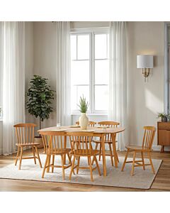 Emery Extending Dining Set (6 Chairs)