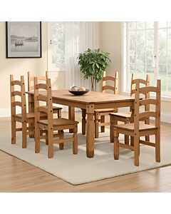Corona 6' Dining Set