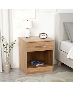 Dakota 1 Drawer Bedside