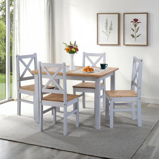 Salvador 1+4 Tile Top Dining Set