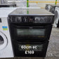 Belling BELFSE60MF 60cm Electric cooker Refurbished | 120 Day Warranty | Free Delivery