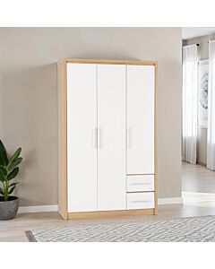 Seville 3 Door 2 Drawer Wardrobe