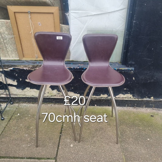 2 barstools 🌟 Free delivery in Leicester 🌟